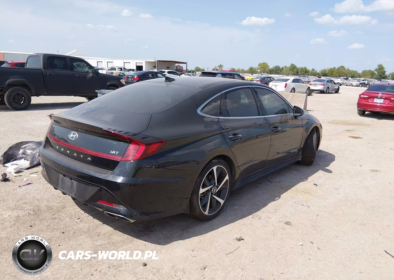 2021 Hyundai Sonata Sel Plus VIN:5NPEJ4J28MH124889 - 4