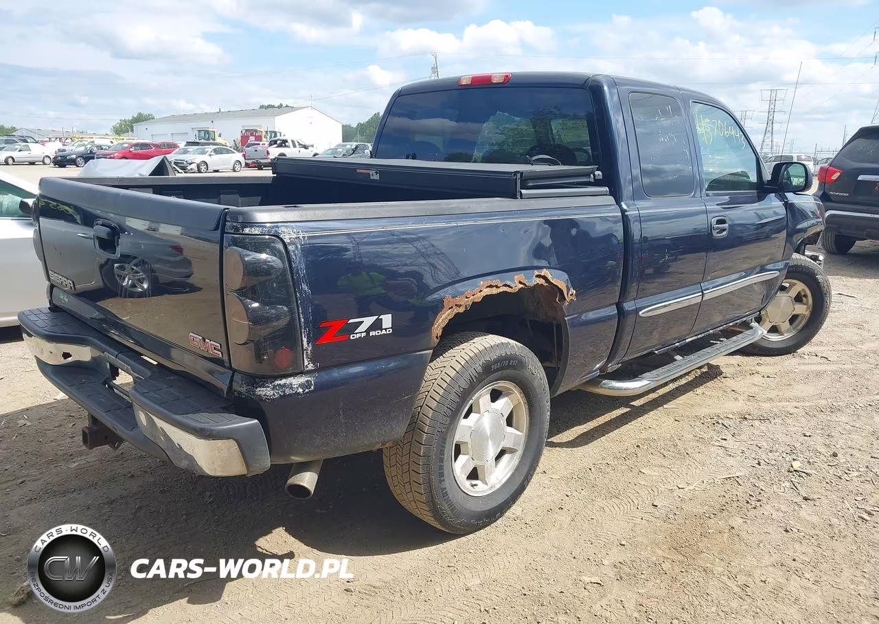 2006 GMC Sierra 1500 Sle2 VIN:1GTEK19T26Z277501 - 4