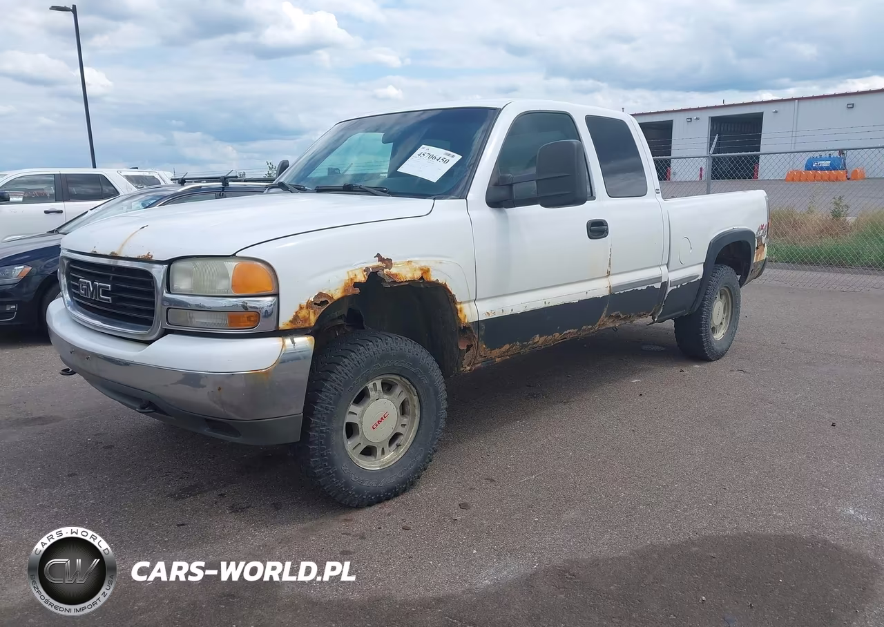 2001 GMC Sierra 1500 Sle VIN:1GTEK19T21E201860 - 2