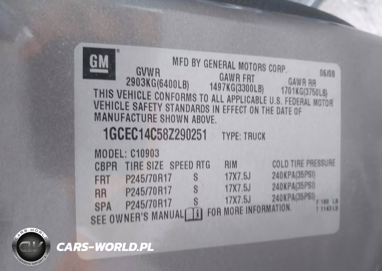 2008 Chevrolet Silverado 1500 Lt1 VIN:1GCEC14C58Z290251 - 9