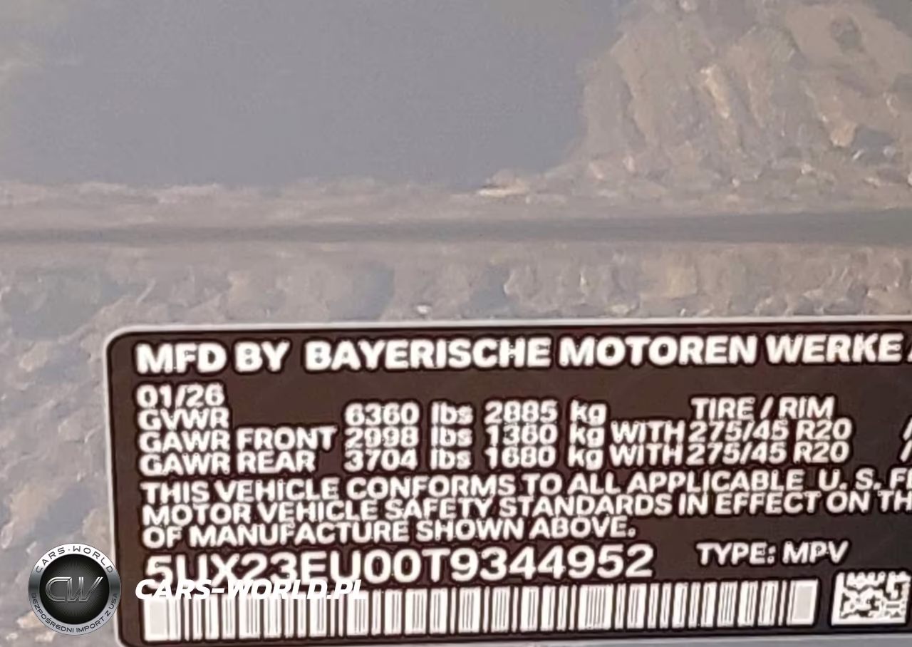 2026 BMW X5 xDrive40I VIN:5UX23EU00T9344952 - 9