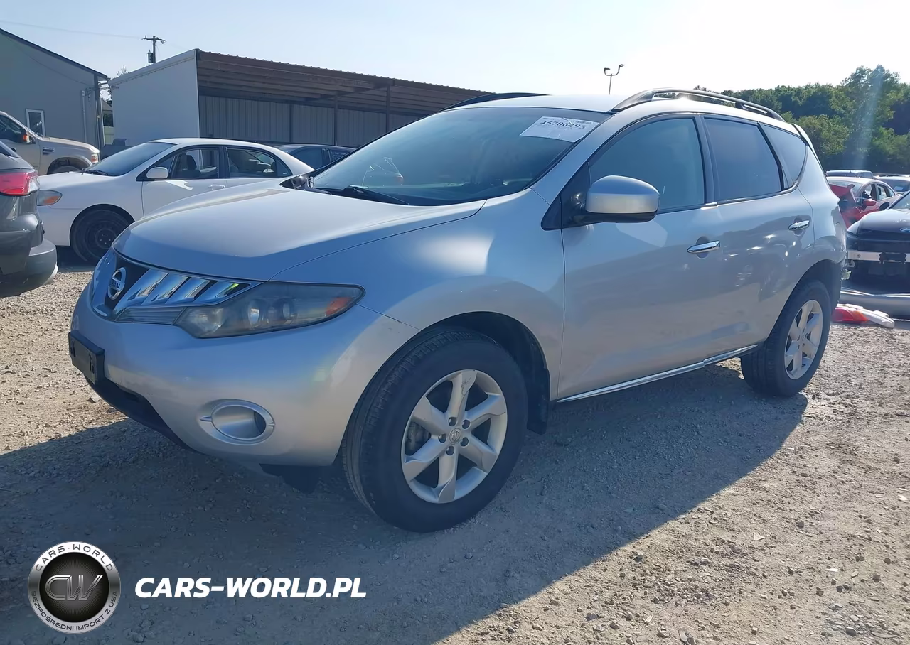 2009 Nissan Murano S VIN:JN8AZ18W89W208280 - 2