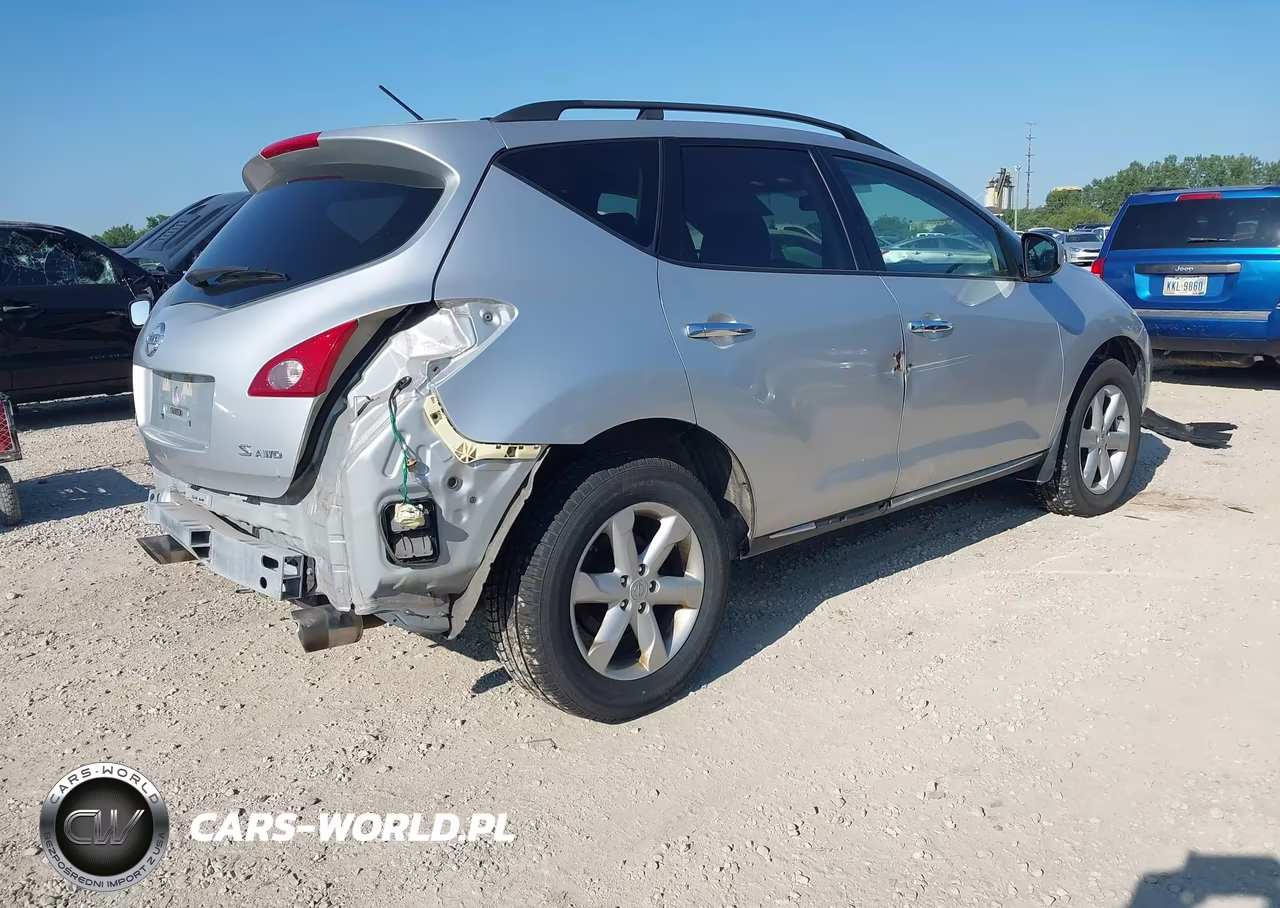 2009 Nissan Murano S VIN:JN8AZ18W89W208280 - 4