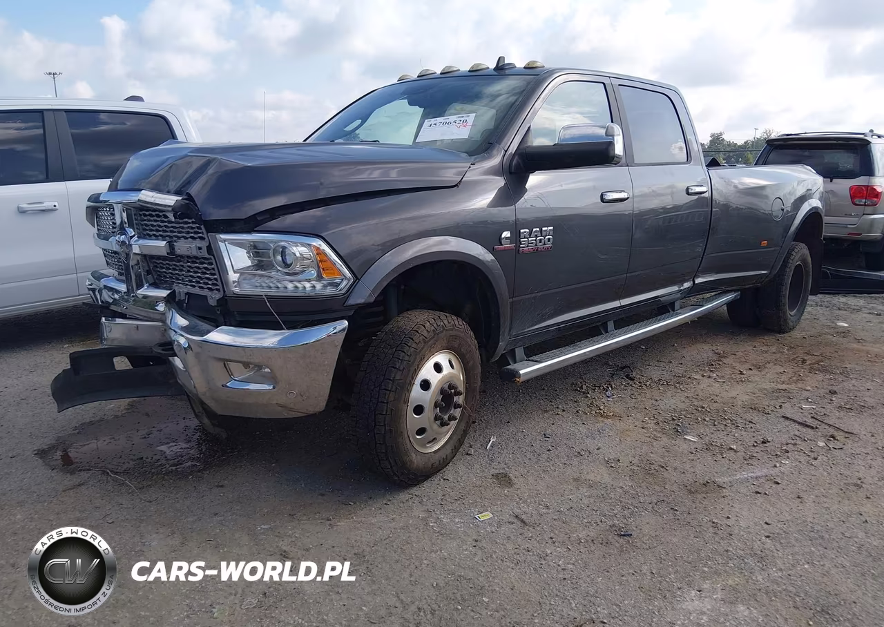 2017 Ram 3500 Laramie 4X4 8' Box VIN:3C63RRJL1HG713018 - 2