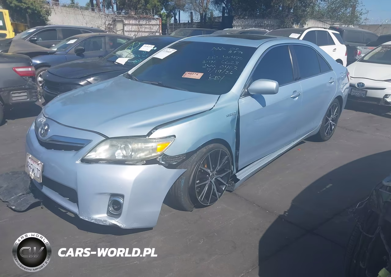 2010 Toyota Camry Hybrid VIN:4T1BB3EK5AU116623 - 2