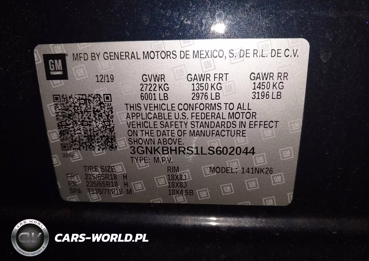 2020 Chevrolet Blazer Awd 2Lt VIN:3GNKBHRS1LS602044 - 9