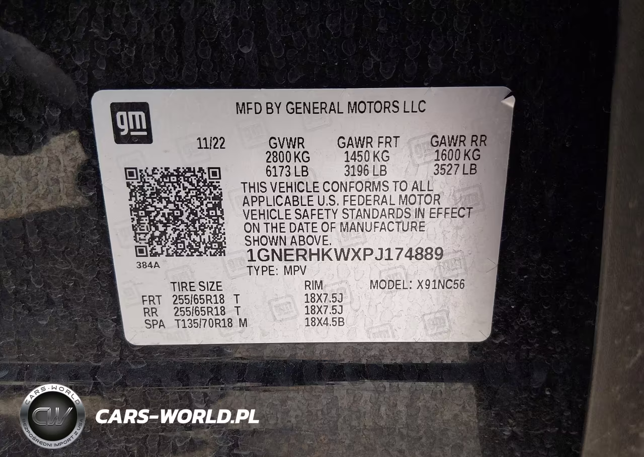 2023 Chevrolet Traverse Fwd Lt Leather VIN:1GNERHKWXPJ174889 - 9