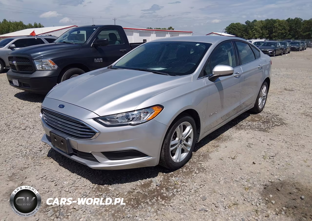 2018 Ford Fusion Hybrid S VIN:3FA6P0UU6JR271607 - 2