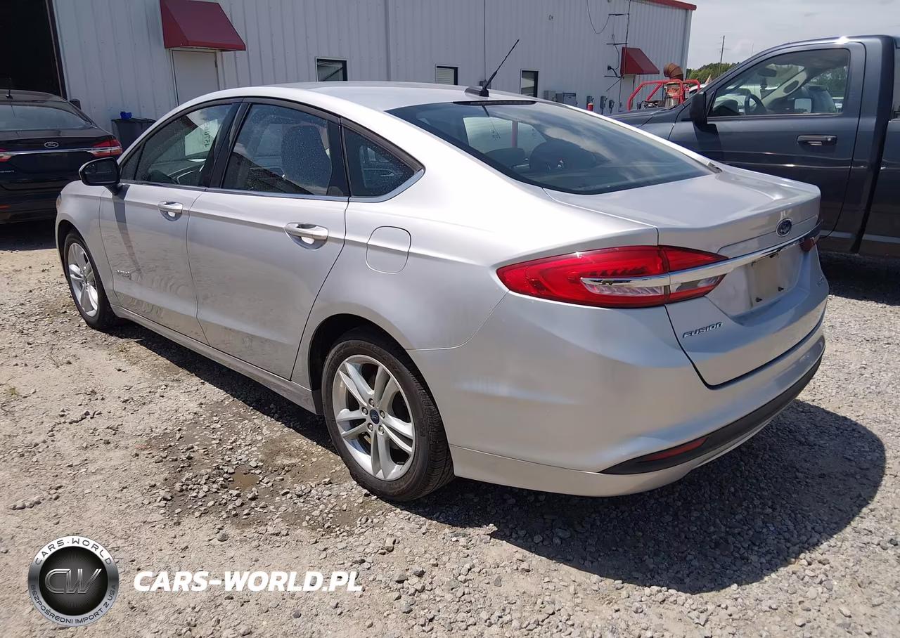 2018 Ford Fusion Hybrid S VIN:3FA6P0UU6JR271607 - 3