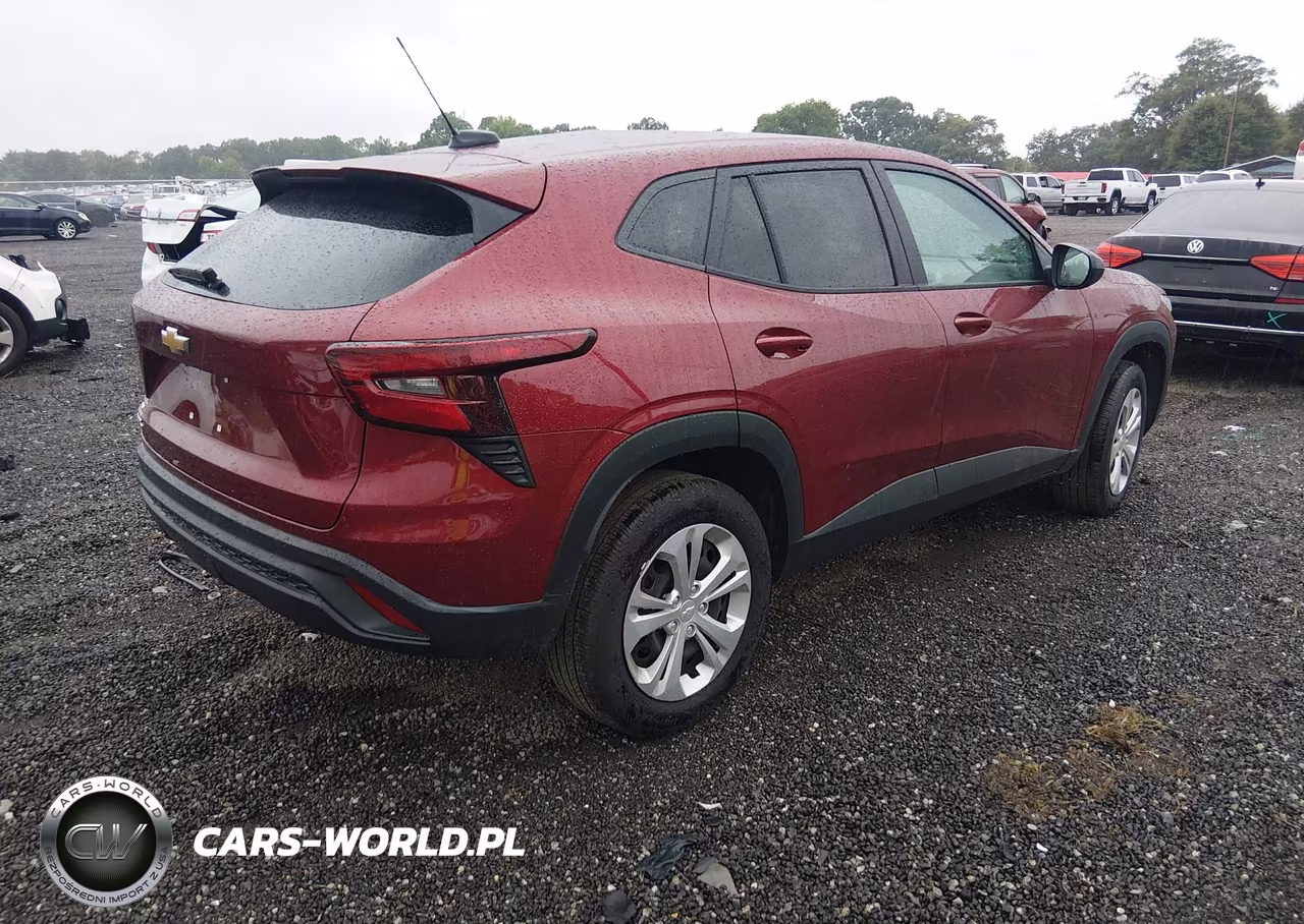 2025 Chevrolet Trax Fwd Ls VIN:KL77LFEP7SC227621 - 4