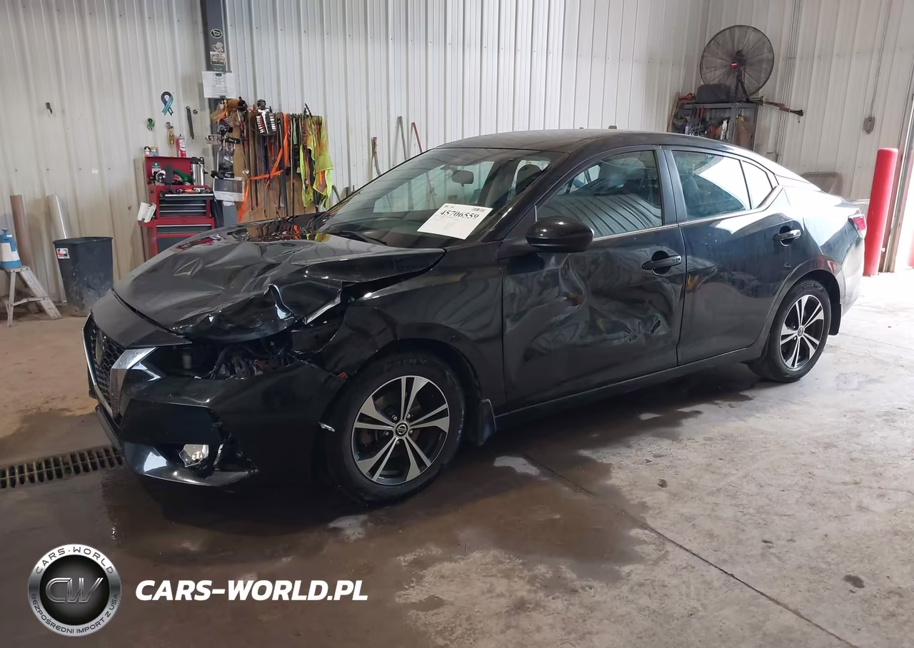 2021 Nissan Sentra Sv Xtronic Cvt VIN:3N1AB8CV9MY287826 - 2