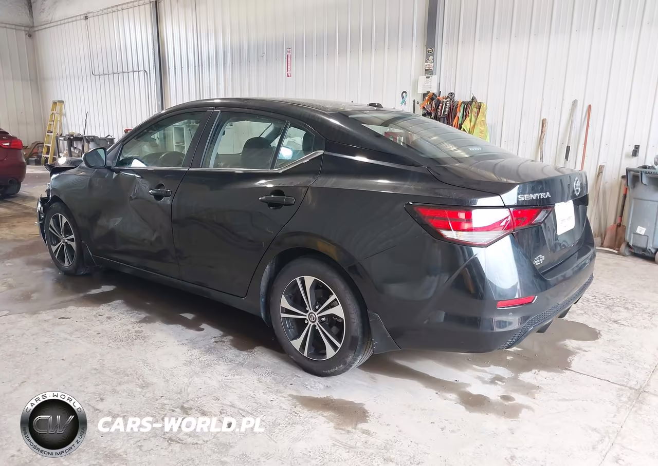 2021 Nissan Sentra Sv Xtronic Cvt VIN:3N1AB8CV9MY287826 - 3