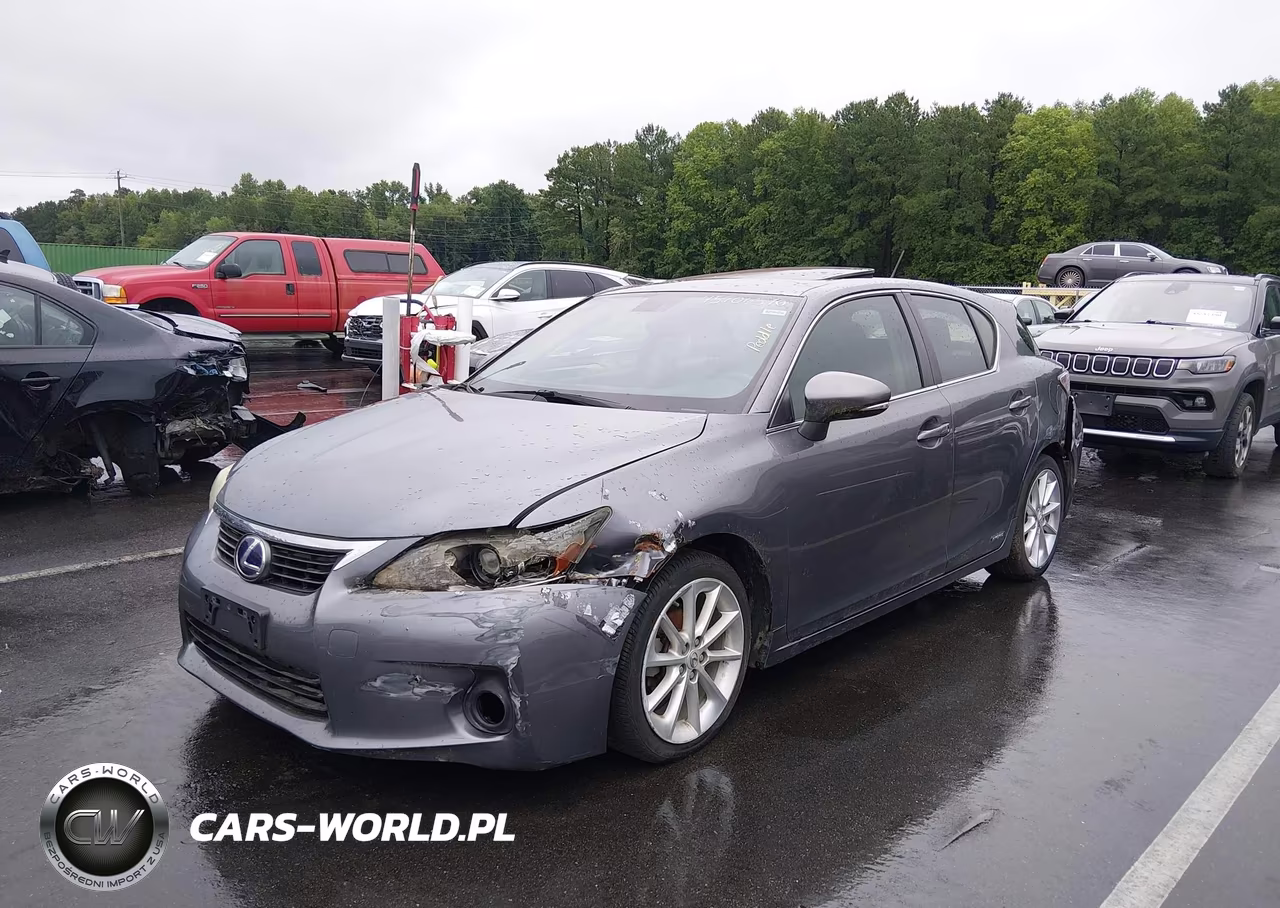 2012 Lexus Ct 200H Premium VIN:JTHKD5BH2C2086772 - 2