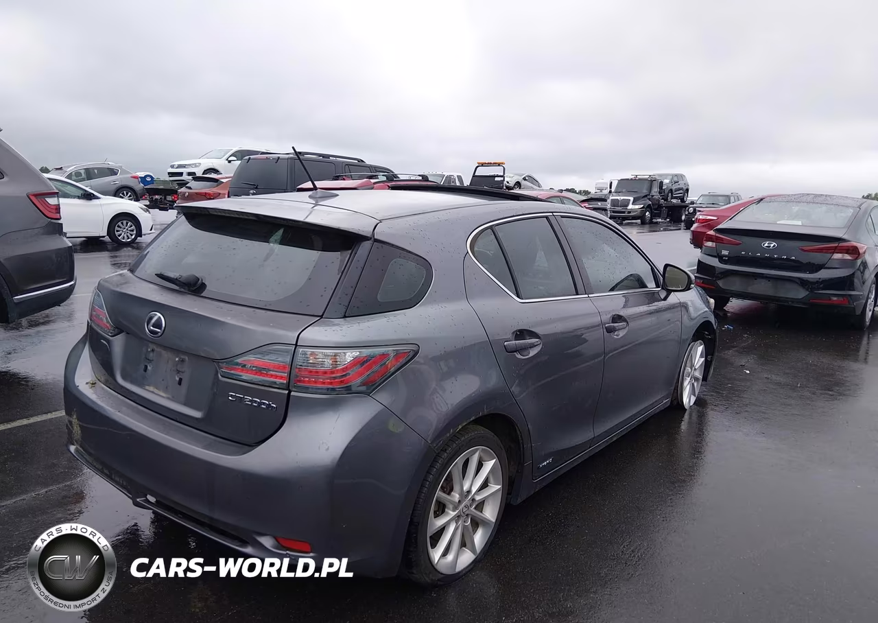 2012 Lexus Ct 200H Premium VIN:JTHKD5BH2C2086772 - 4