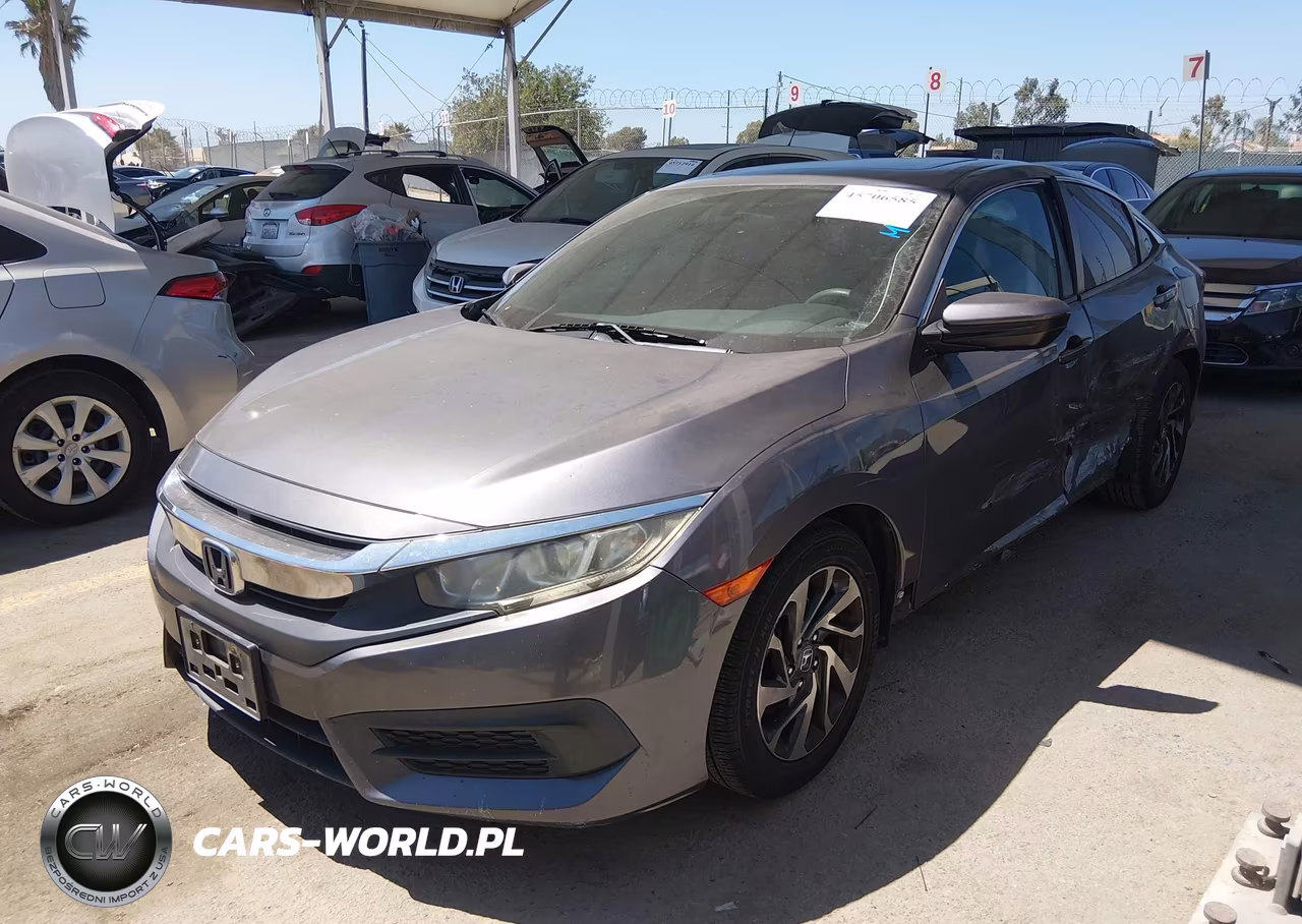 2018 Honda Civic Ex VIN:2HGFC2F77JH537402 - 2