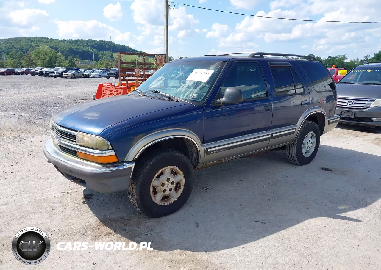 1998 Chevrolet Blazer Ls VIN:1GNDT13W1W2296908 - 2