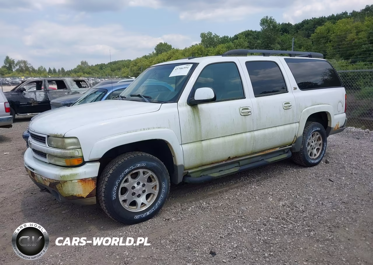 2003 Chevrolet Suburban 1500 Z71 VIN:3GNFK16Z73G281592 - 2