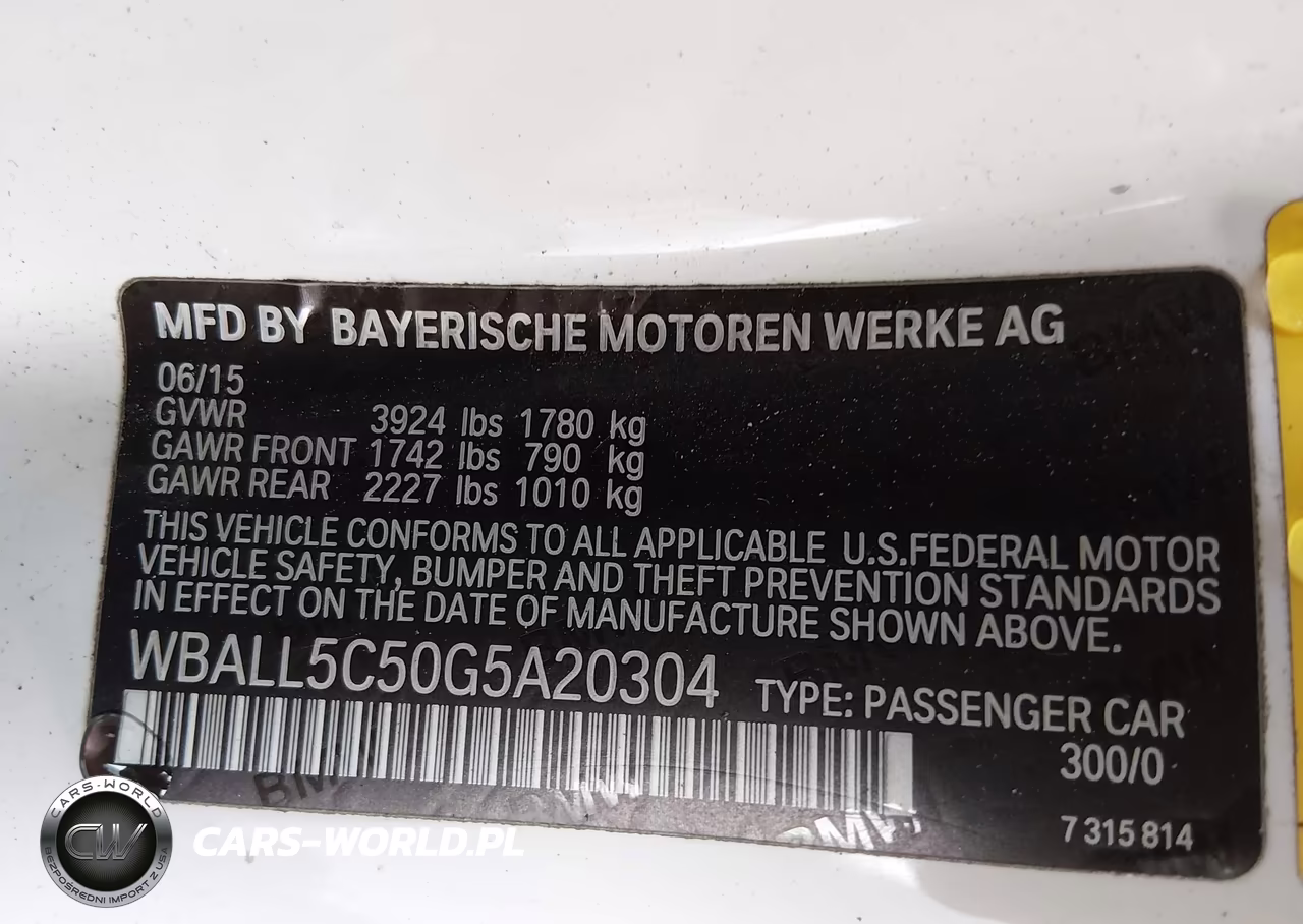 2016 BMW Z4 Sdrive28I VIN:WBALL5C50G5A20304 - 9
