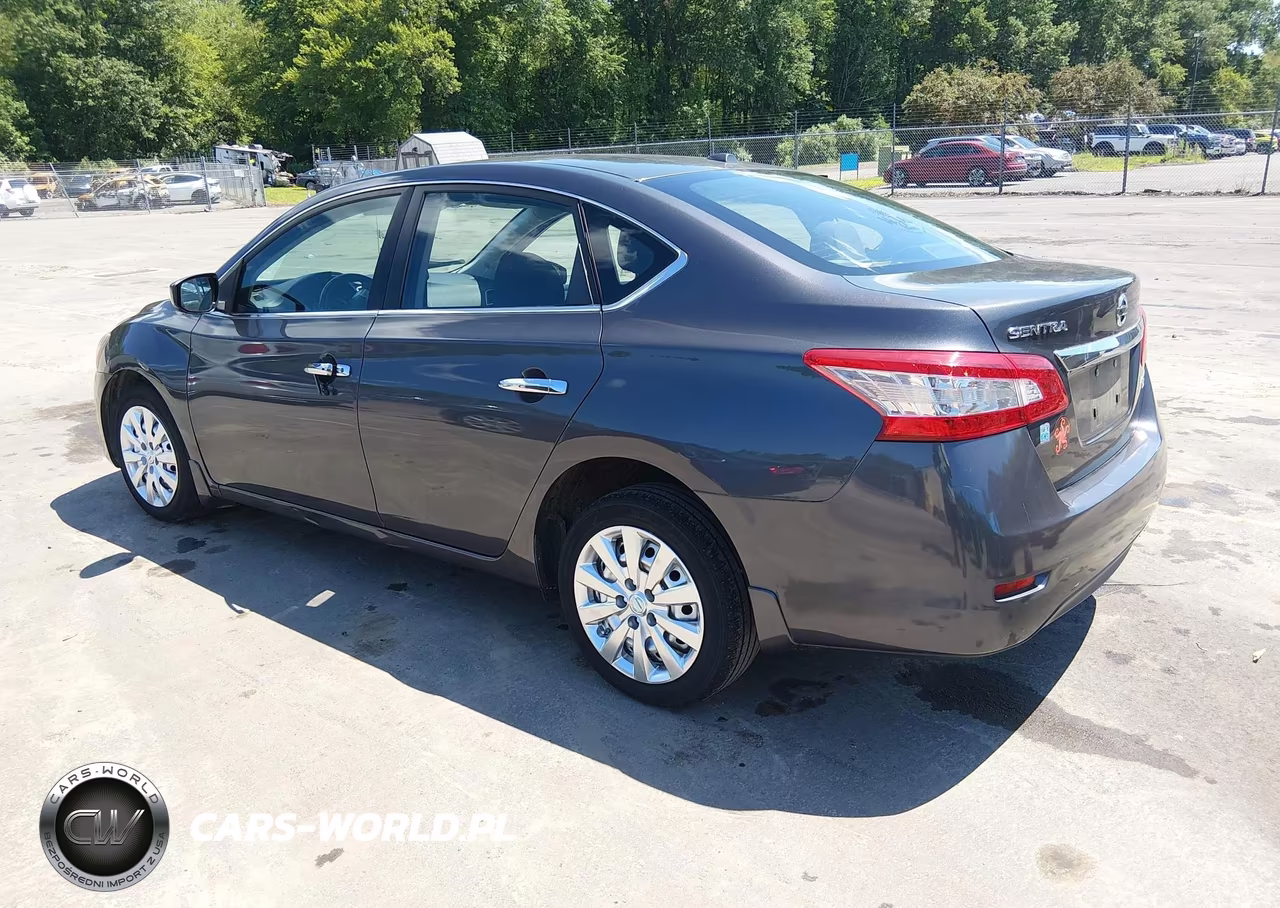 2015 Nissan Sentra Sv VIN:3N1AB7AP6FL694419 - 3