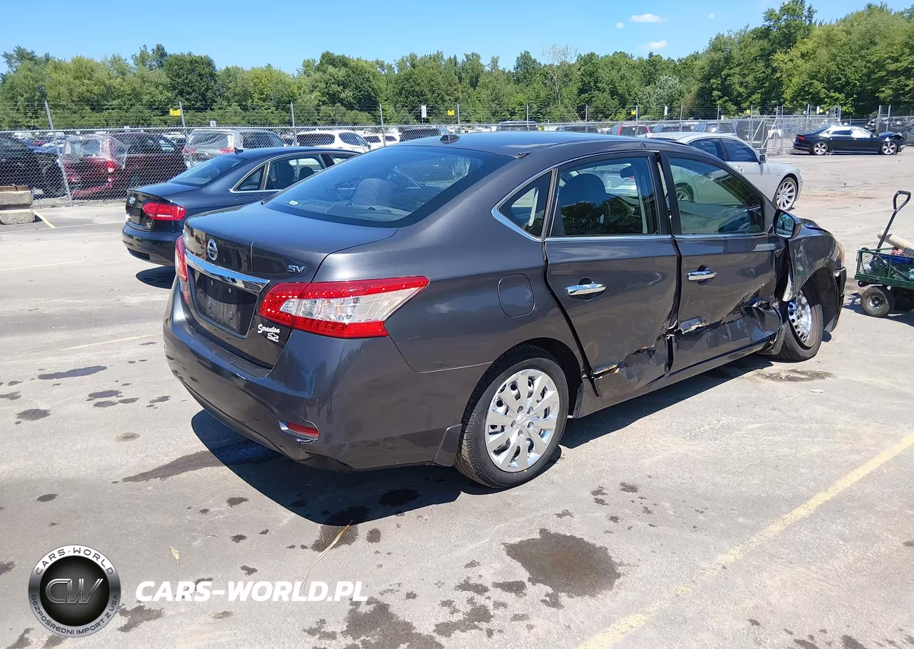 2015 Nissan Sentra Sv VIN:3N1AB7AP6FL694419 - 4