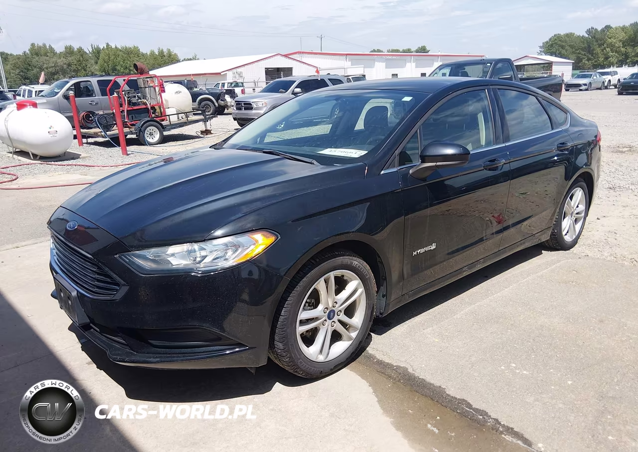 2018 Ford Fusion Hybrid S VIN:3FA6P0UU5JR271615 - 2