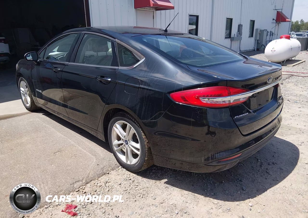 2018 Ford Fusion Hybrid S VIN:3FA6P0UU5JR271615 - 3