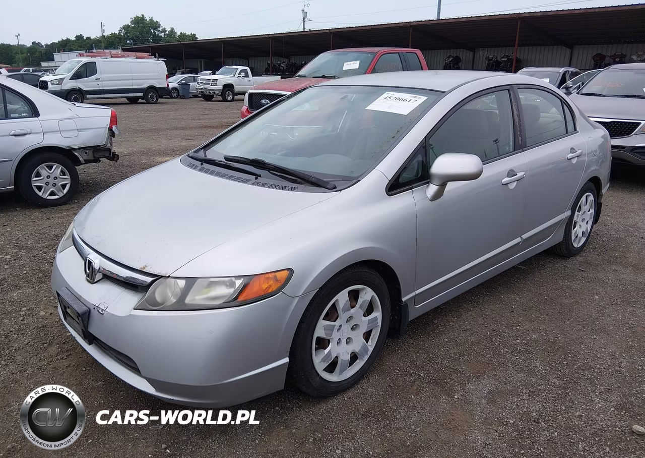 2008 Honda Civic Lx VIN:2HGFA16588H337542 - 2