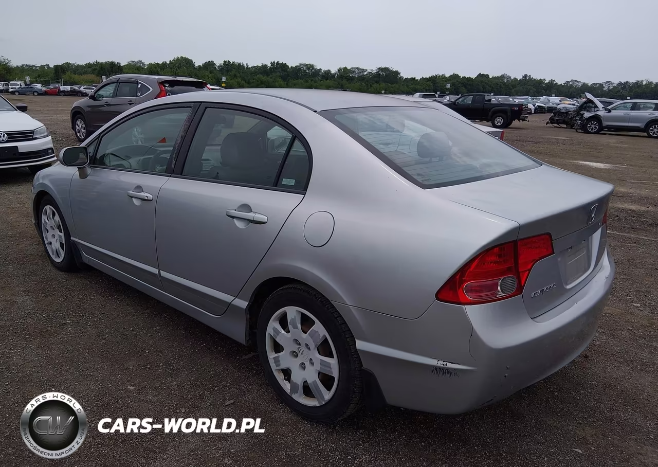2008 Honda Civic Lx VIN:2HGFA16588H337542 - 3