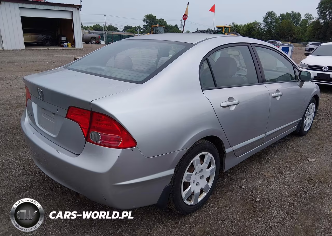 2008 Honda Civic Lx VIN:2HGFA16588H337542 - 4