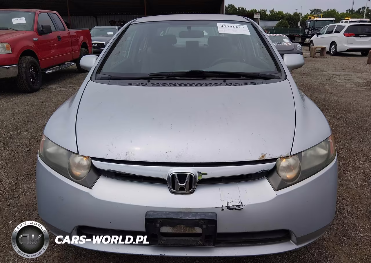 2008 Honda Civic Lx VIN:2HGFA16588H337542 - 6