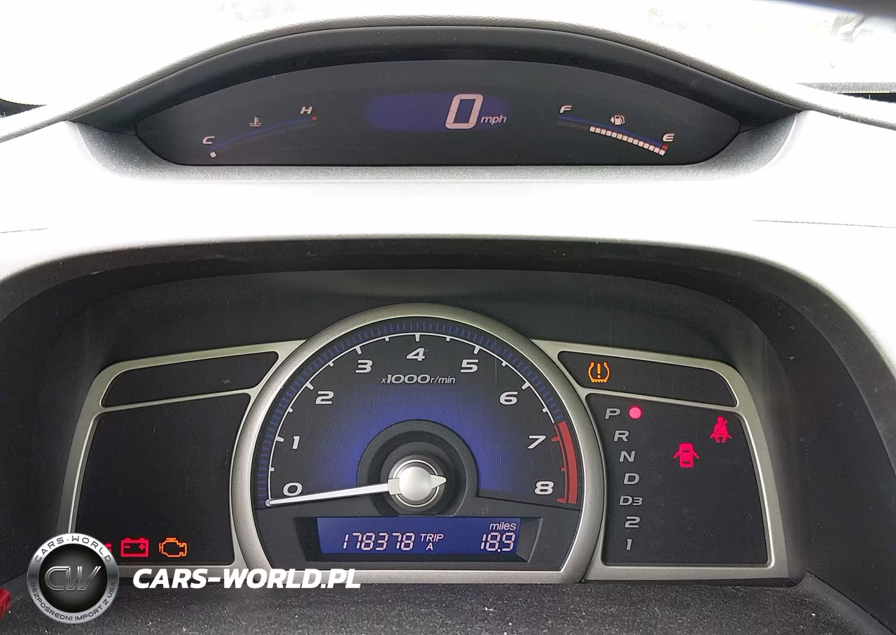 2008 Honda Civic Lx VIN:2HGFA16588H337542 - 7