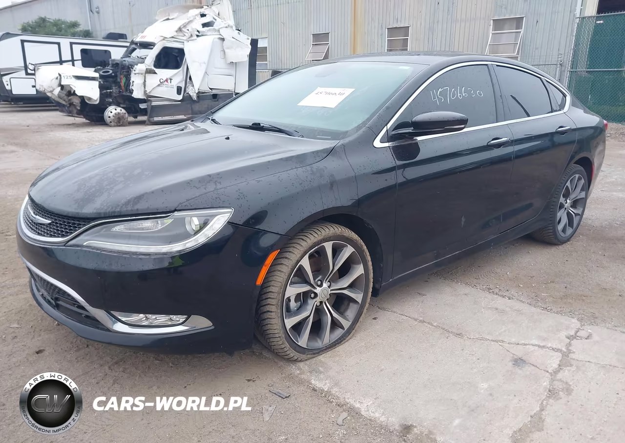 2015 Chrysler 200 C VIN:1C3CCCEG8FN606576 - 2