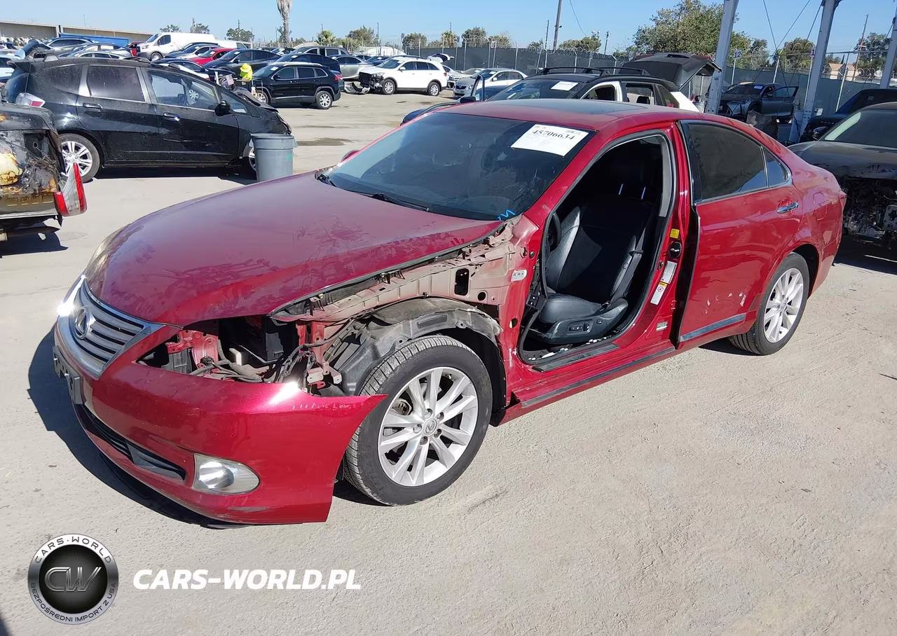 2011 Lexus Es 350 VIN:JTHBK1EGXB2431126 - 2