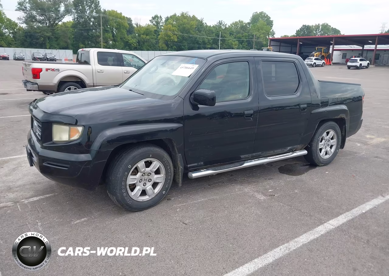 2007 Honda Ridgeline Rtl VIN:2HJYK16547H521360 - 2