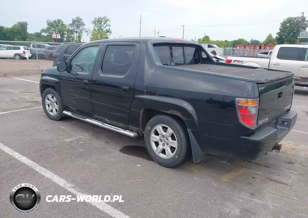 2007 Honda Ridgeline Rtl VIN:2HJYK16547H521360 - 3