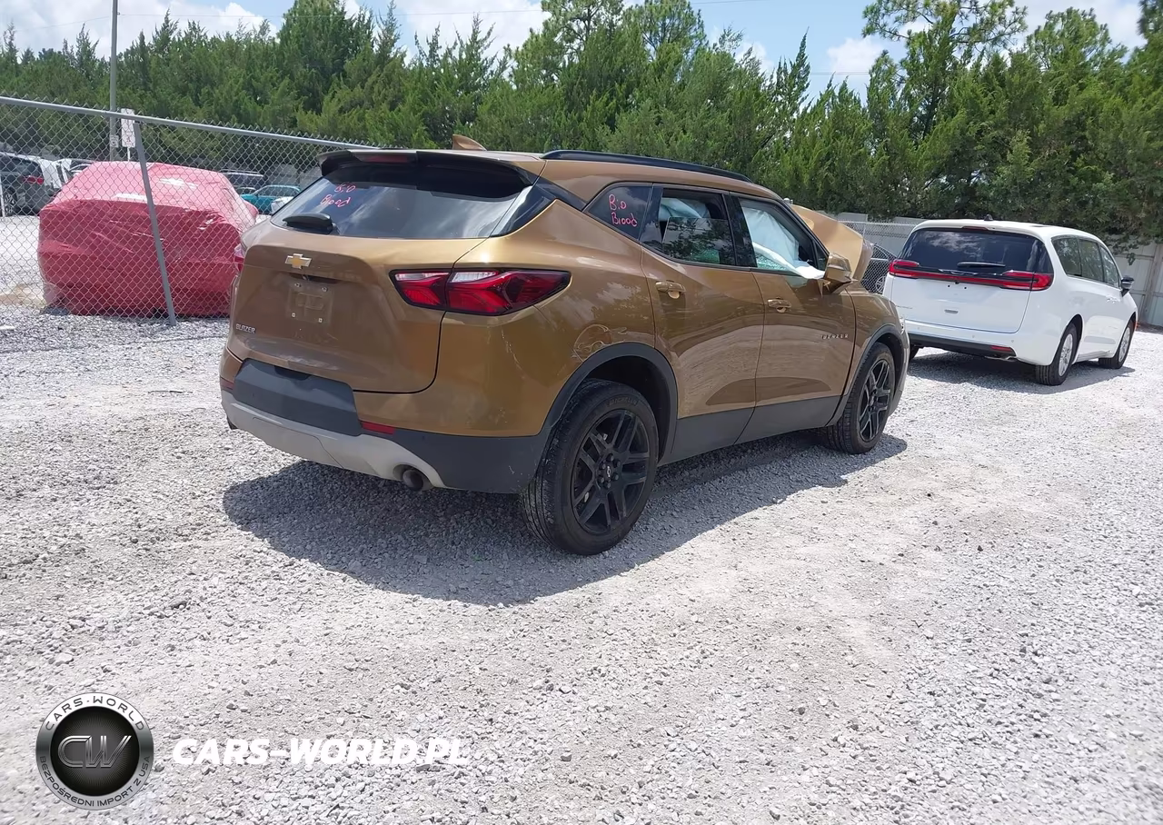 2019 Chevrolet Blazer VIN:3GNKBCRS7KS693208 - 4