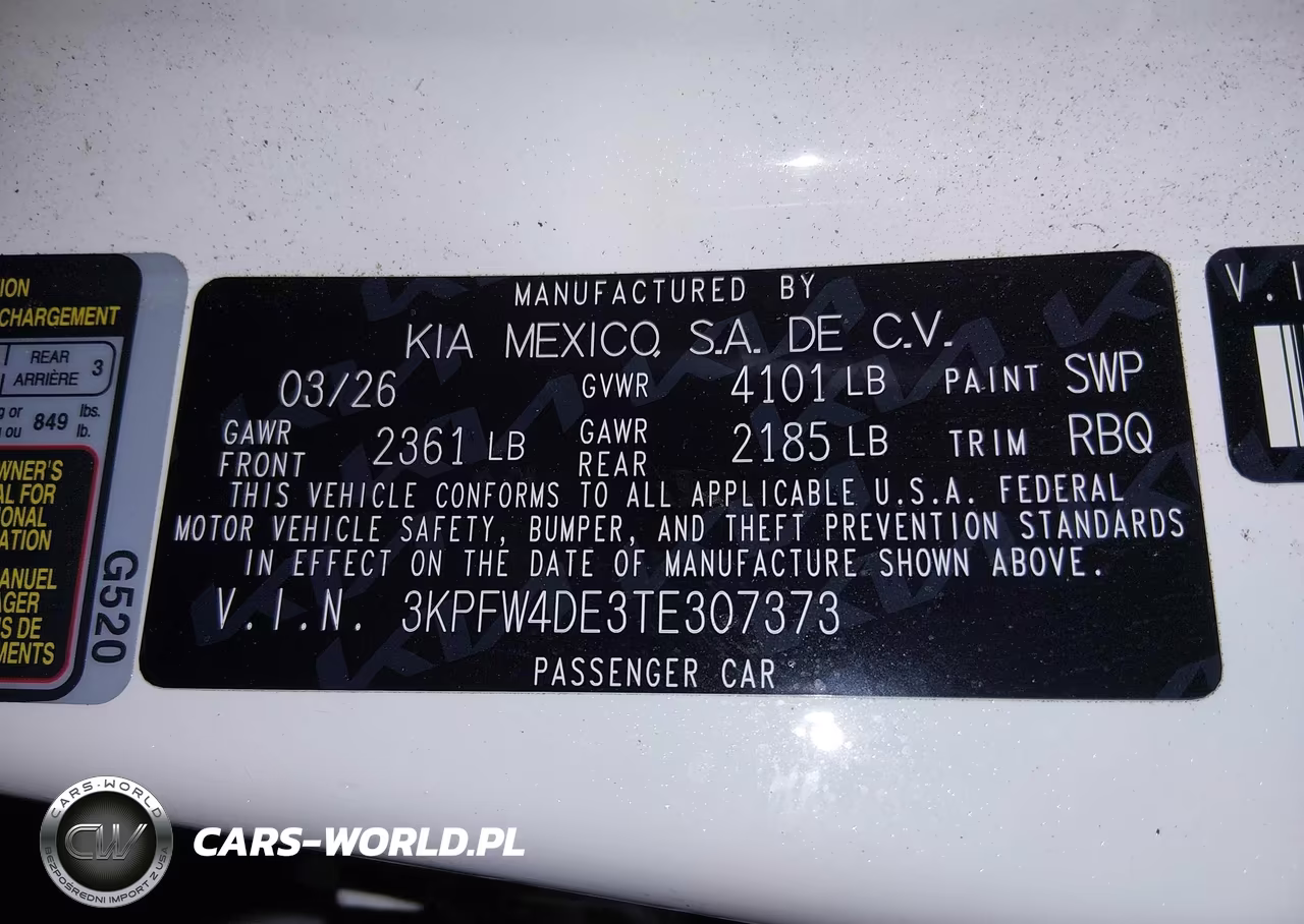 2026 Kia K4 Gt-Line VIN:3KPFW4DE3TE307373 - 9