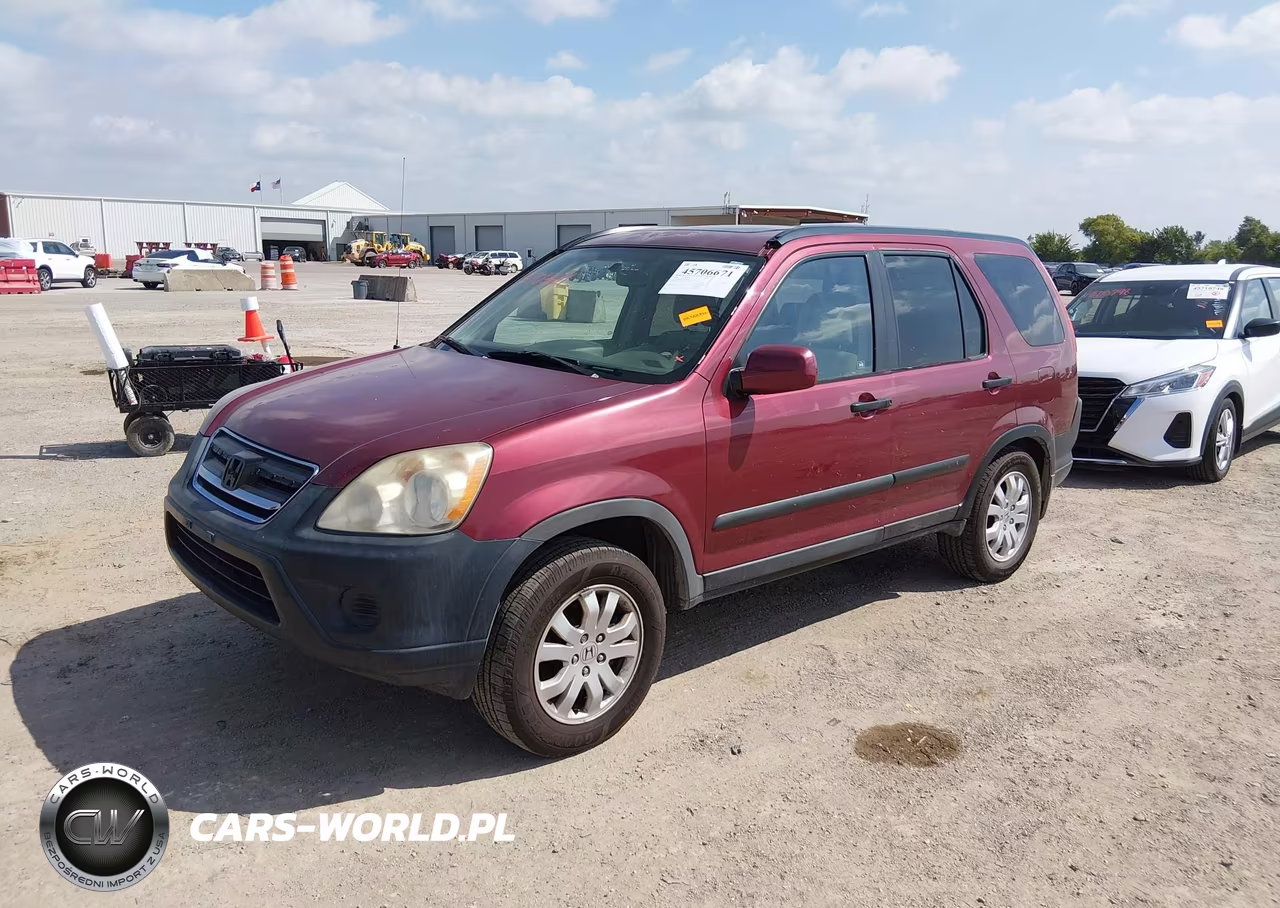 2006 Honda Cr-V Ex VIN:SHSRD78896U440400 - 2
