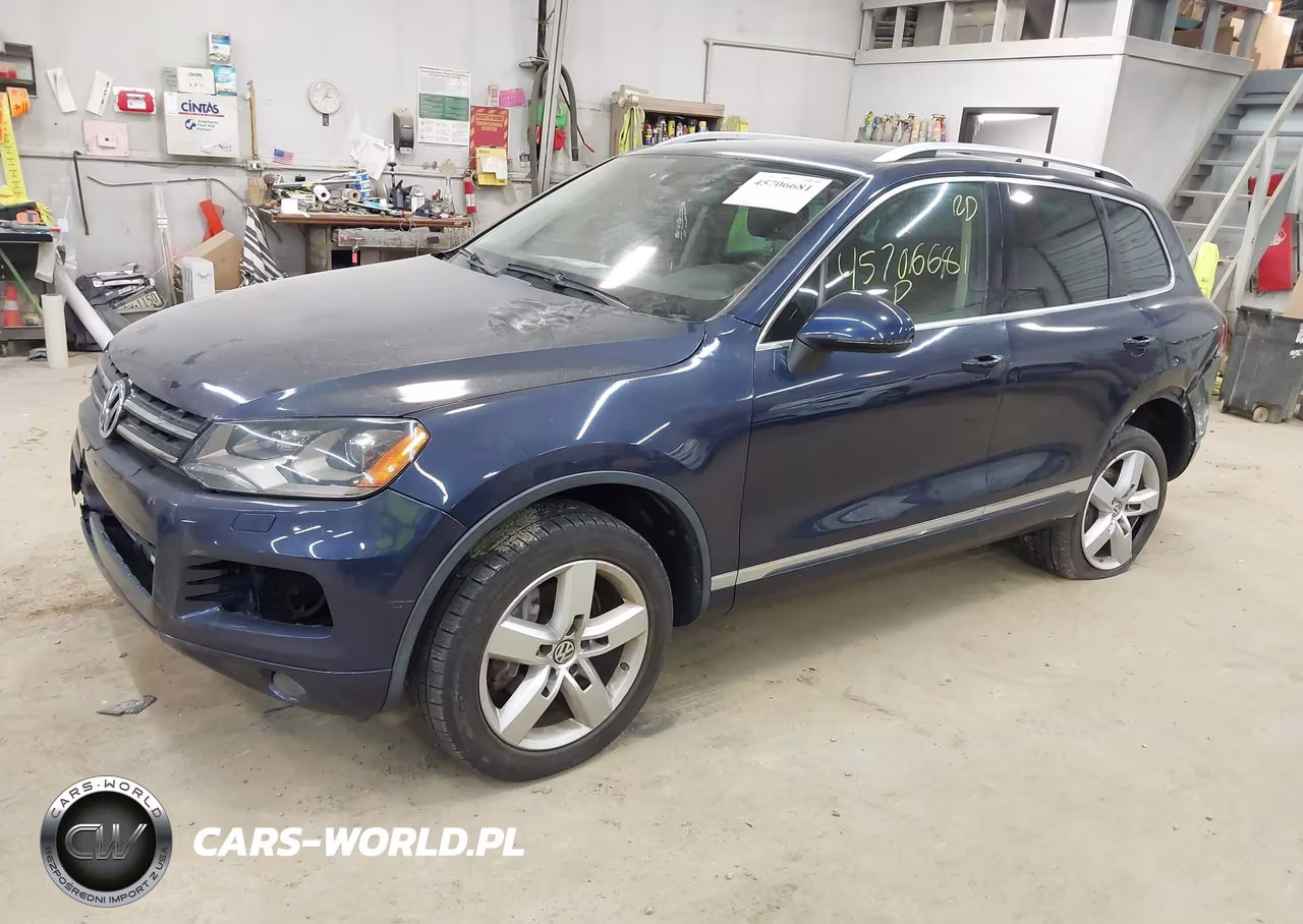 2013 Volkswagen Touareg Vr6 Lux VIN:WVGEF9BP8DD001894 - 2