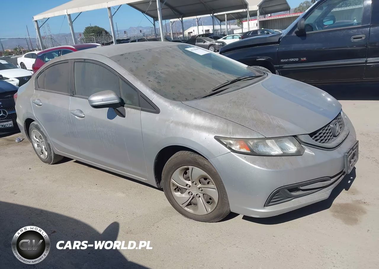 2014 Honda Civic Lx VIN:19XFB2F50EE230929 - 1
