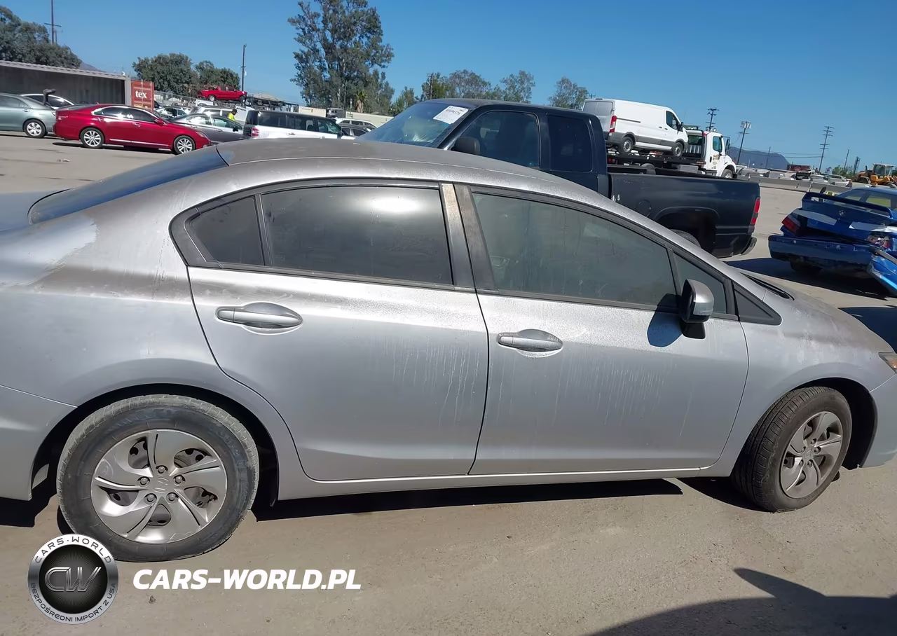 2014 Honda Civic Lx VIN:19XFB2F50EE230929 - 13