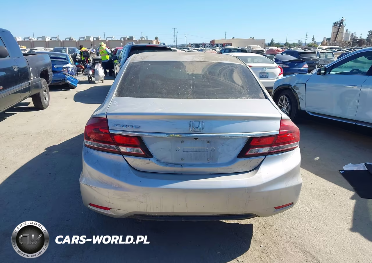 2014 Honda Civic Lx VIN:19XFB2F50EE230929 - 16