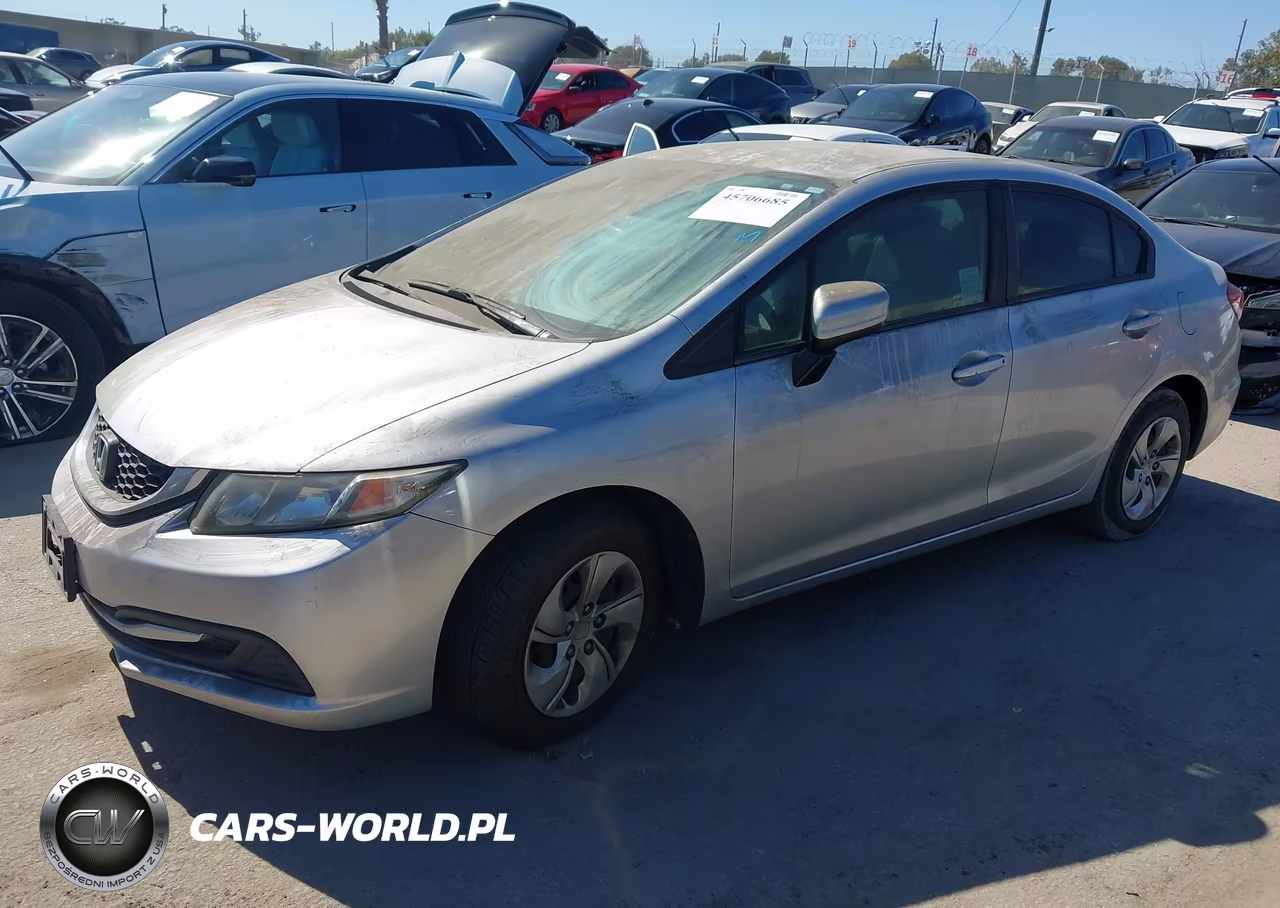 2014 Honda Civic Lx VIN:19XFB2F50EE230929 - 2