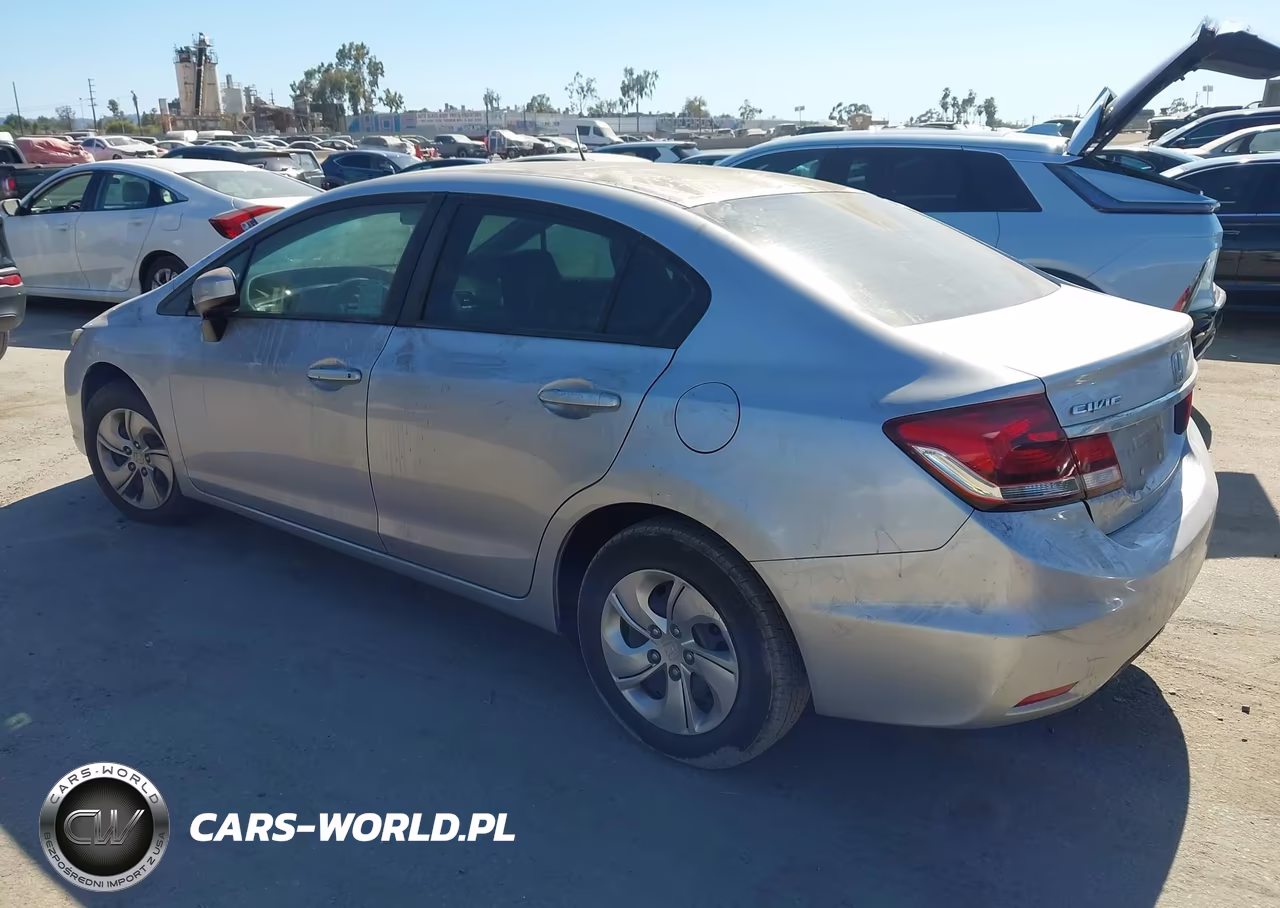 2014 Honda Civic Lx VIN:19XFB2F50EE230929 - 3
