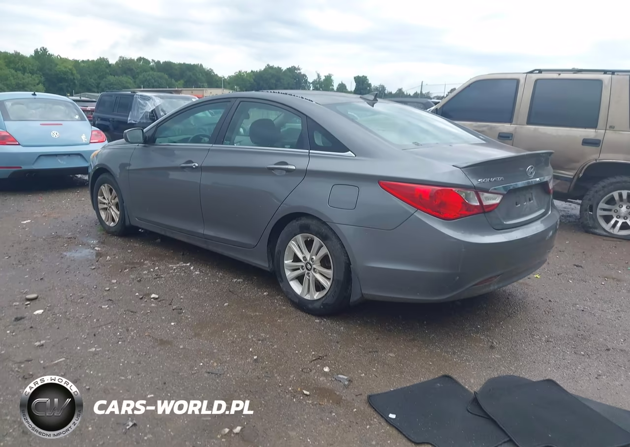2013 Hyundai Sonata Gls VIN:5NPEB4AC1DH664185 - 3
