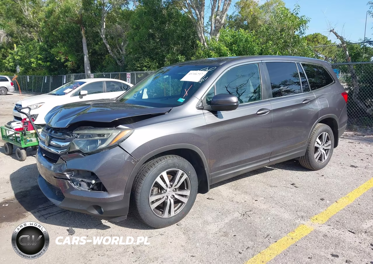 2016 Honda Pilot Ex VIN:5FNYF5H42GB007856 - 2
