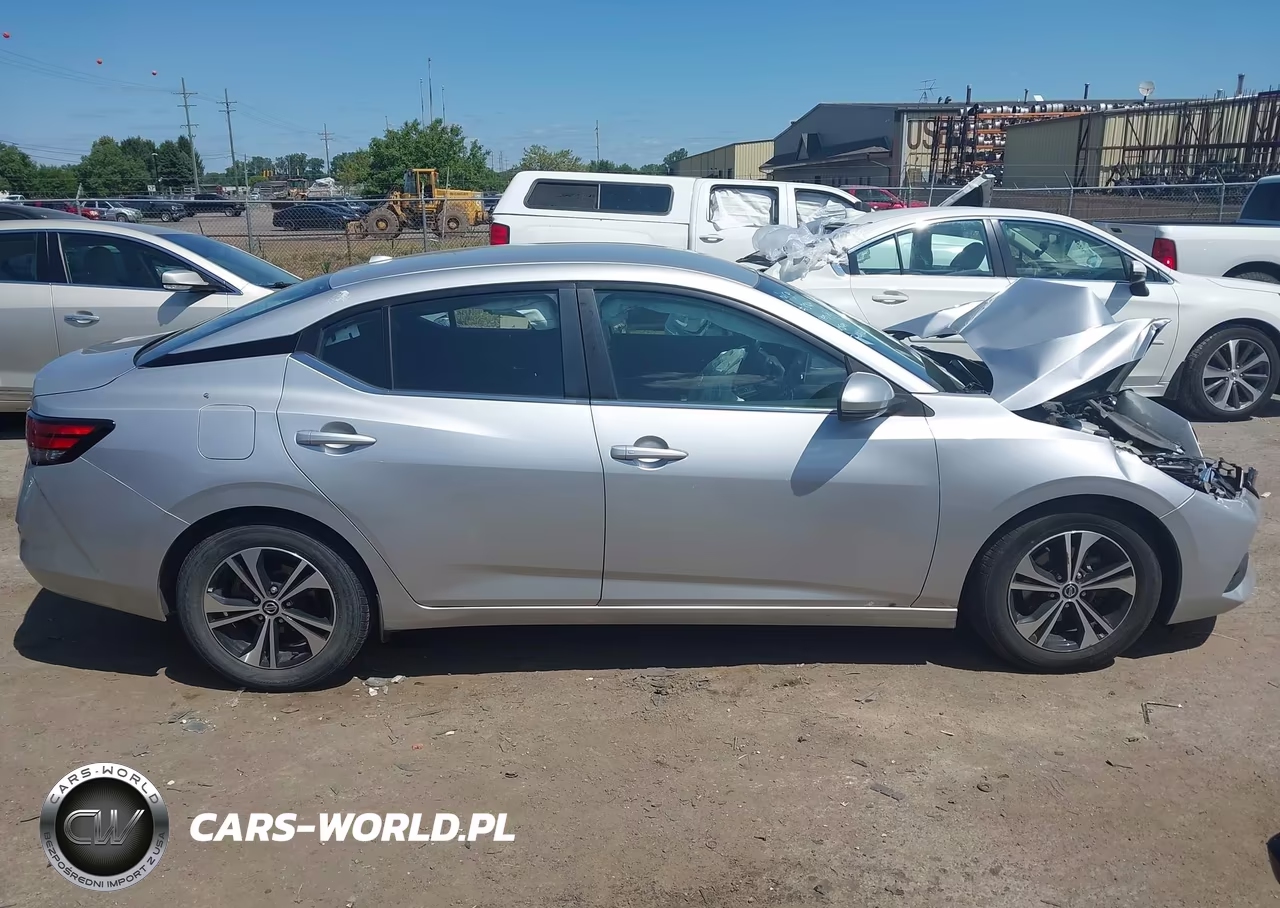 2022 Nissan Sentra Sv Xtronic Cvt VIN:3N1AB8CV1NY255941 - 13
