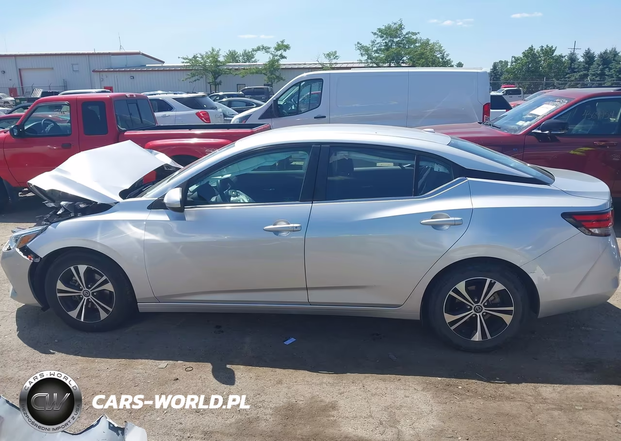 2022 Nissan Sentra Sv Xtronic Cvt VIN:3N1AB8CV1NY255941 - 14