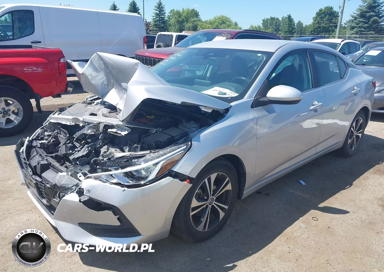 2022 Nissan Sentra Sv Xtronic Cvt VIN:3N1AB8CV1NY255941 - 2