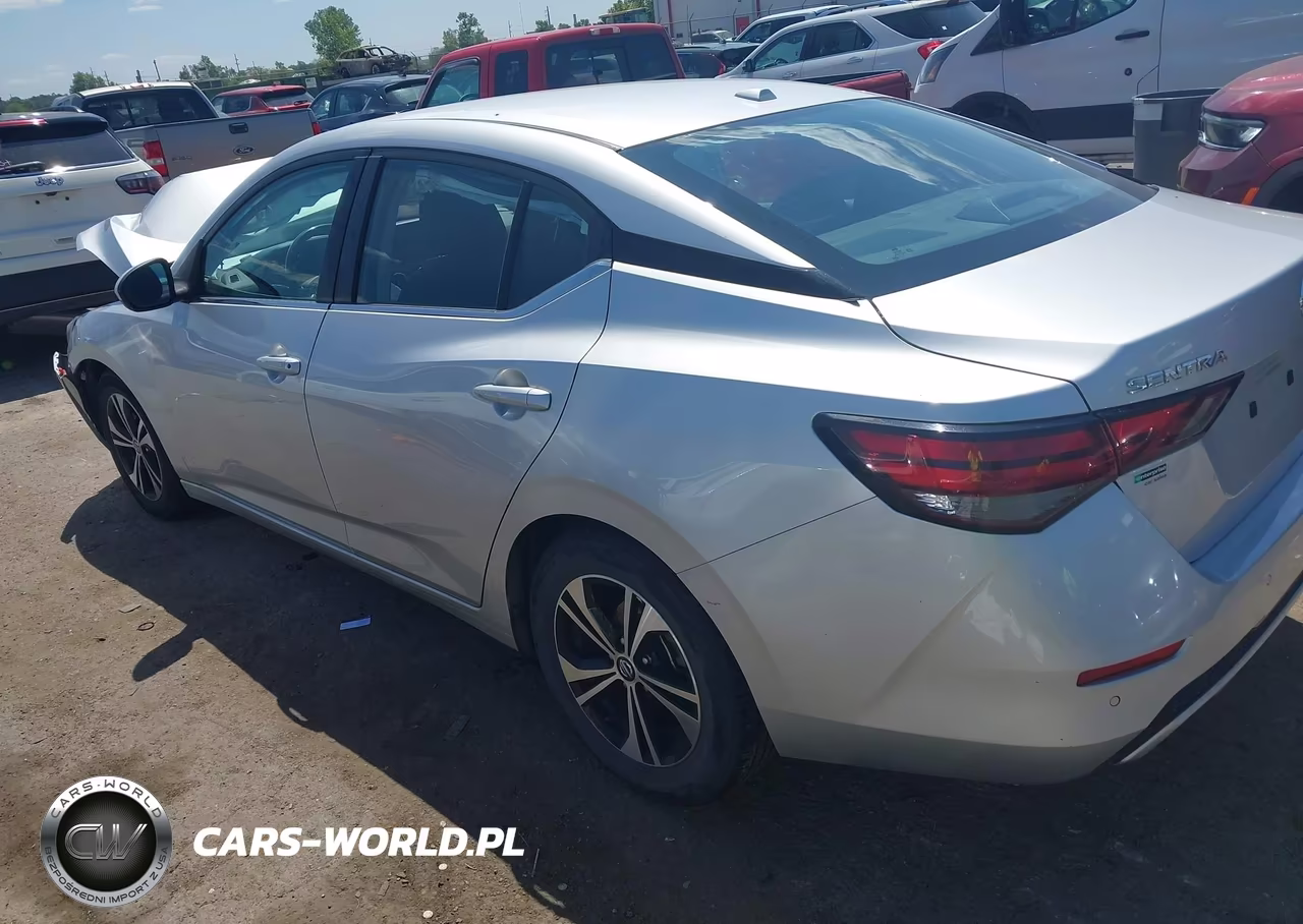 2022 Nissan Sentra Sv Xtronic Cvt VIN:3N1AB8CV1NY255941 - 3